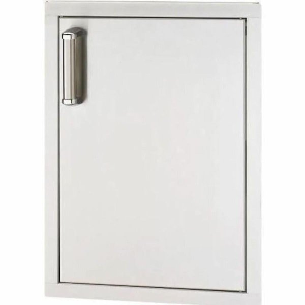 Fire Magic 17 in. Premium Flush Right-Hinged Single Access Door - Vertical with Soft Close 53924SC-R